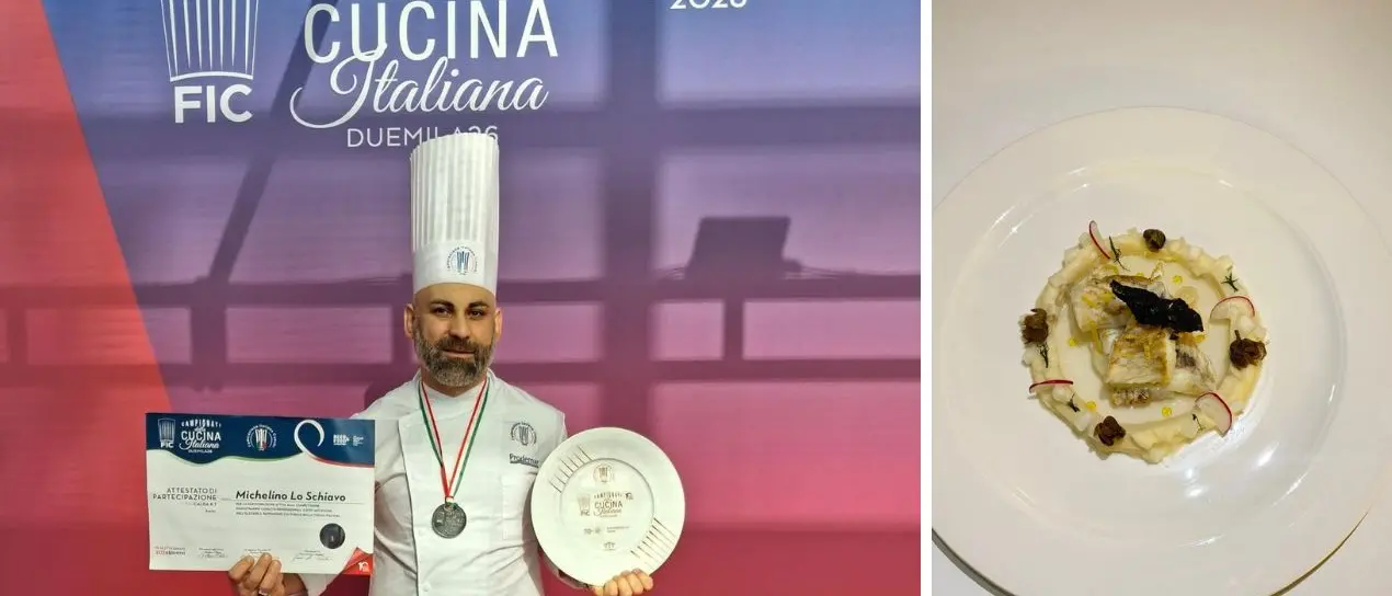 Ai campionati della cucina italiana medaglia d’argento per il vibonese Lo Schiavo. L’associazione provinciale cuochi: «Grande orgoglio»\n