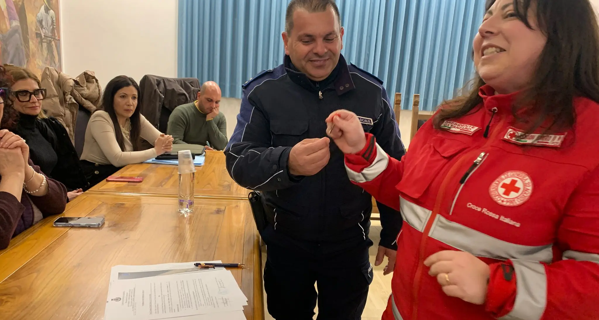 Consegnate le chiavi della nuova sede di Croce Rossa Italiana a Sellia Marina