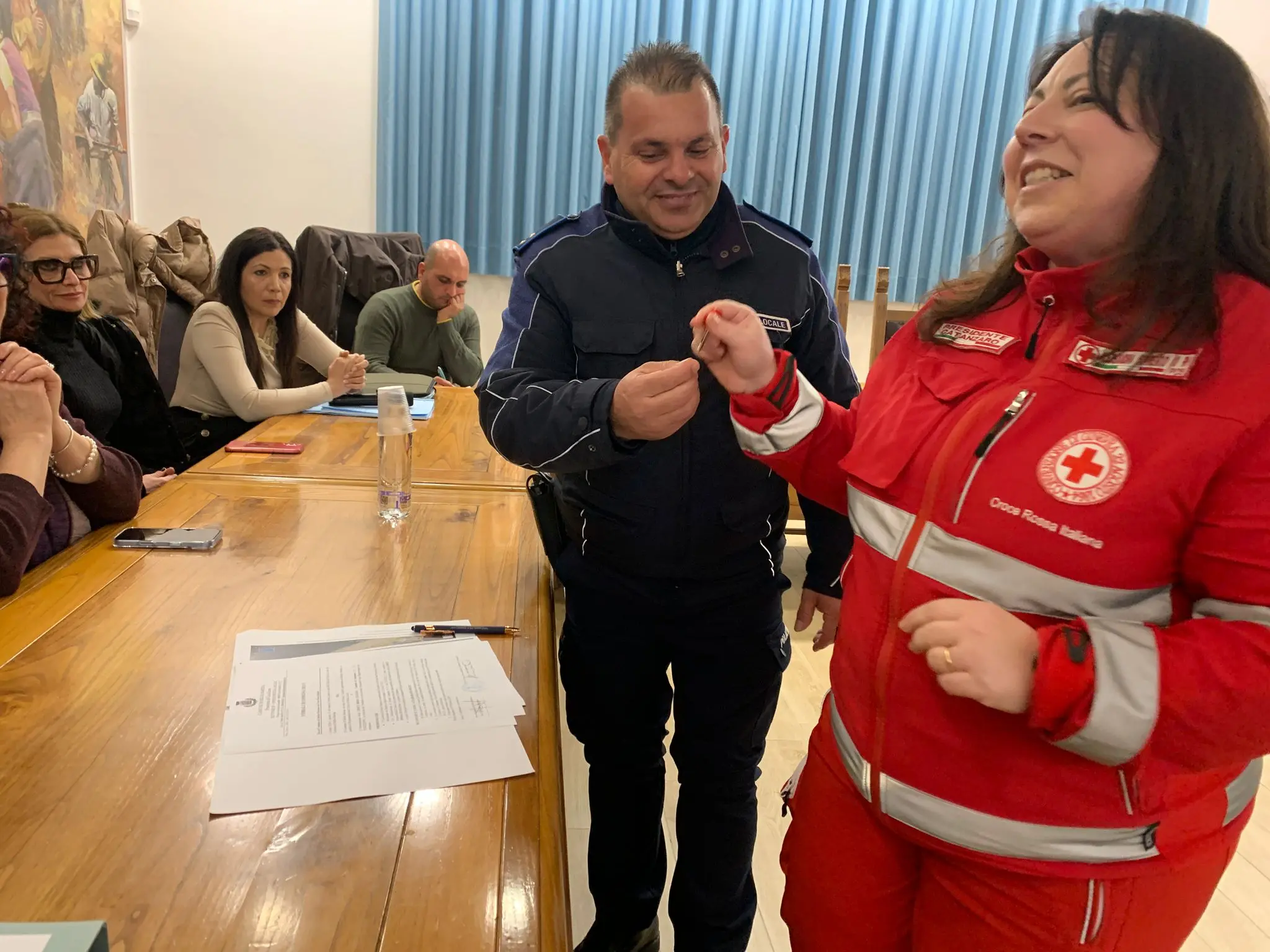 Consegnate le chiavi della nuova sede di Croce Rossa Italiana a Sellia Marina