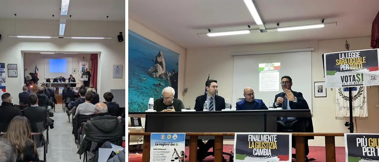 Referendum sulla giustizia, a Parghelia l’incontro promosso da Forza Italia per rilanciare le ragioni del Sì\n