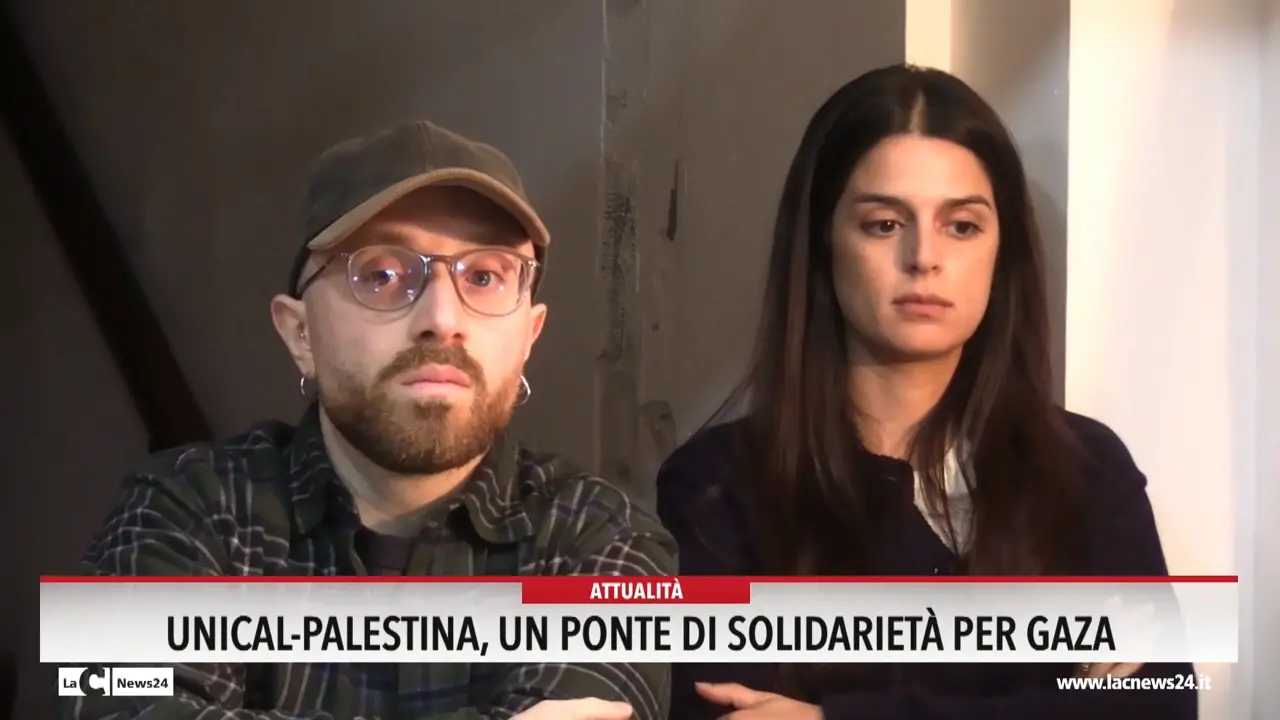 Unical-Palestina, un ponte di solidarietà per Gaza