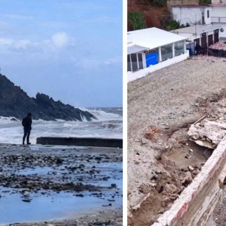 Maltempo a Palmi, danni rilevanti sul litorale. Chiesto lo stato di calamità naturale: «Si lavora senza sosta»\n