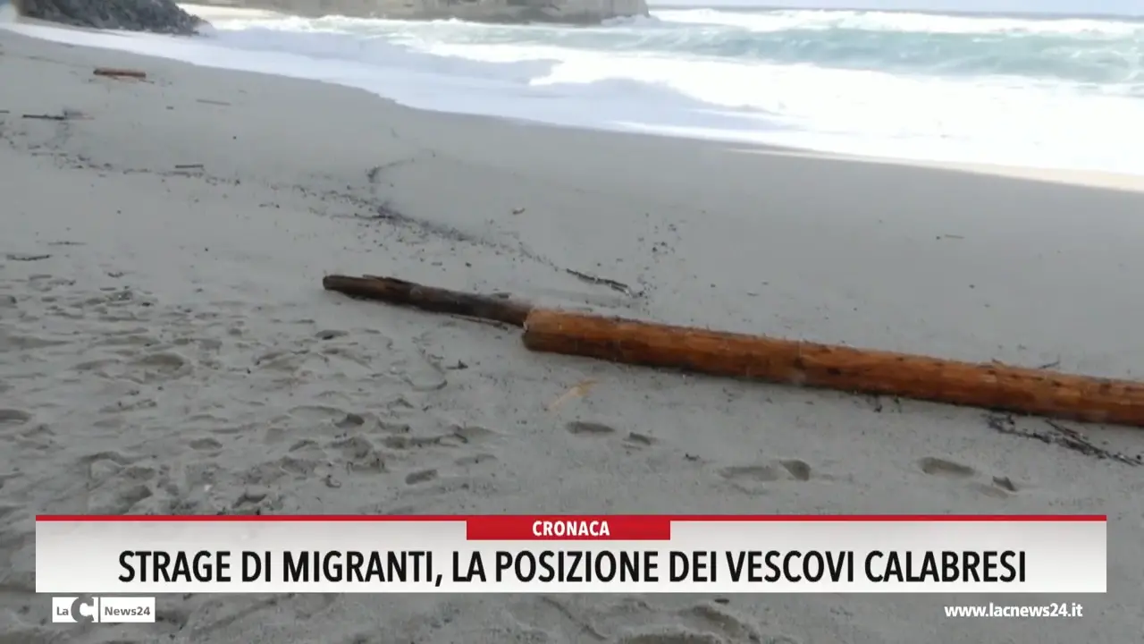 Strage di migranti, la posizione dei vescovi calabresi