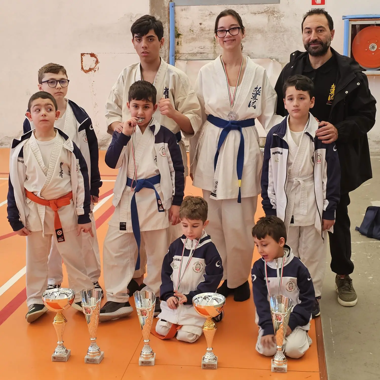 Catanzaro sul tetto del Kyokushinkai: sul podio la SSD Sport Ring del\u00A0maestro Danilo Russo\n