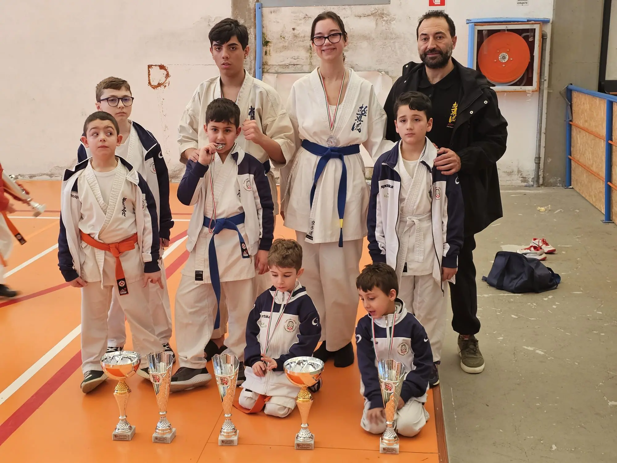 Catanzaro sul tetto del Kyokushinkai: sul podio la SSD Sport Ring del\u00A0maestro Danilo Russo\n