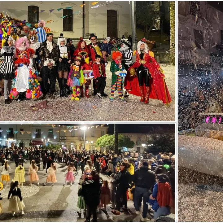Successo per il carnevale di Soriano, il maltempo non ha rovinato la festa: «Comunità che sa vivere insieme le tradizioni»\n