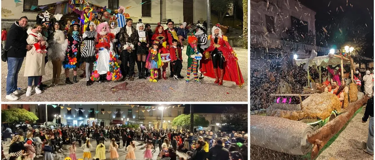 Successo per il carnevale di Soriano, il maltempo non ha rovinato la festa: «Comunità che sa vivere insieme le tradizioni»\n