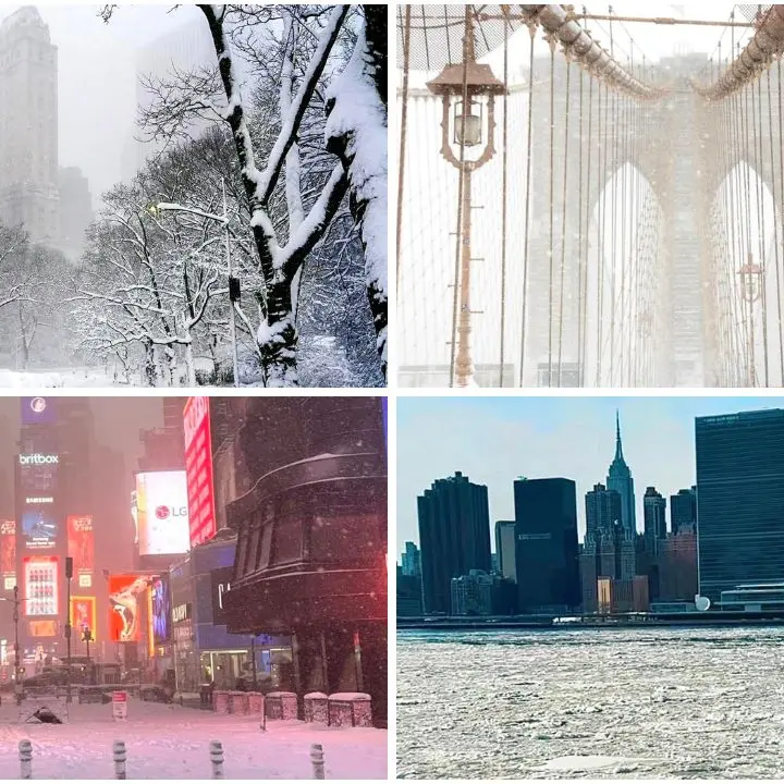Hernando paralizza New York\u00A0tra neve record e gelo estremo: la testimonianza del calabrese Giuseppe Samà\n