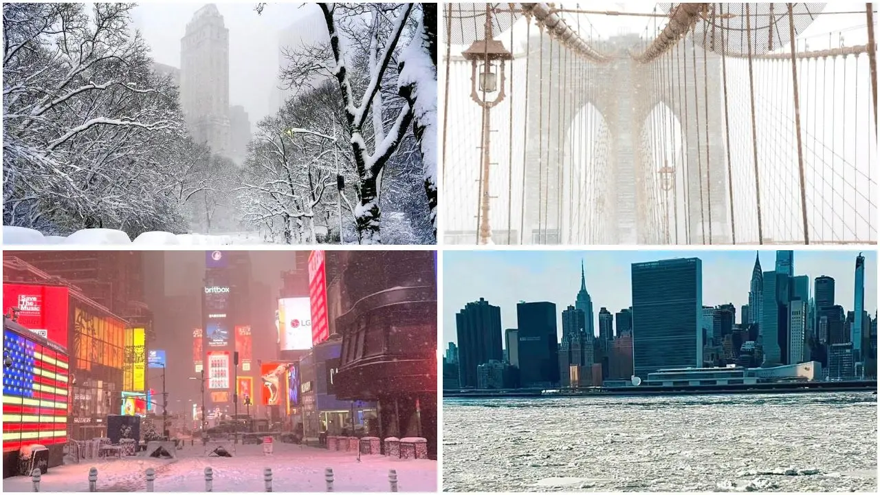 Hernando paralizza New York\u00A0tra neve record e gelo estremo: la testimonianza del calabrese Giuseppe Samà\n