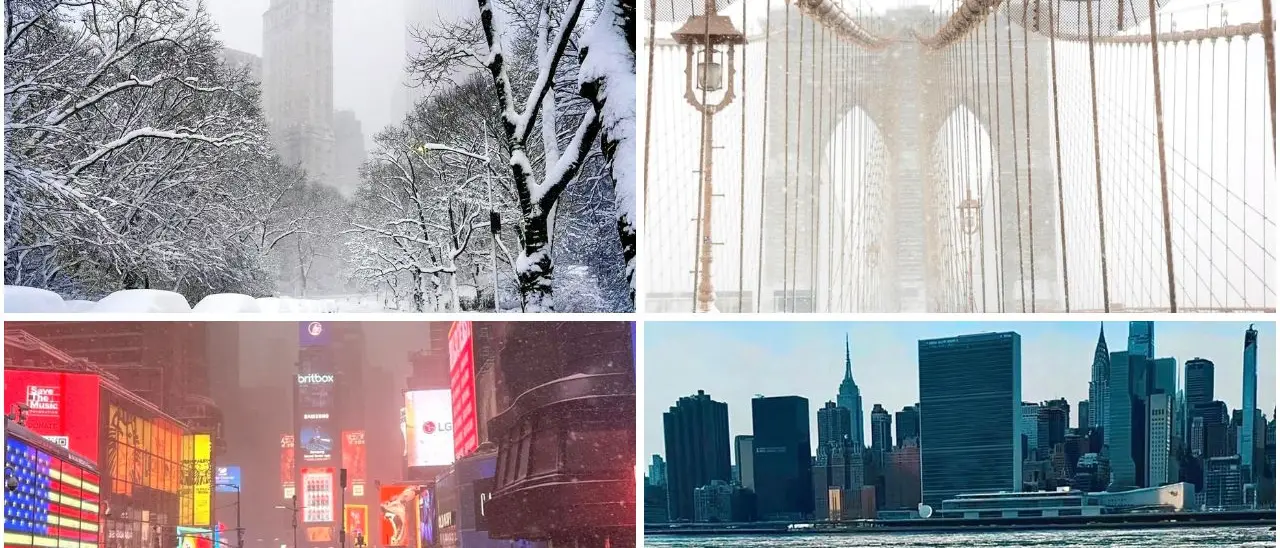 Hernando paralizza New York\u00A0tra neve record e gelo estremo: la testimonianza del calabrese Giuseppe Samà\n