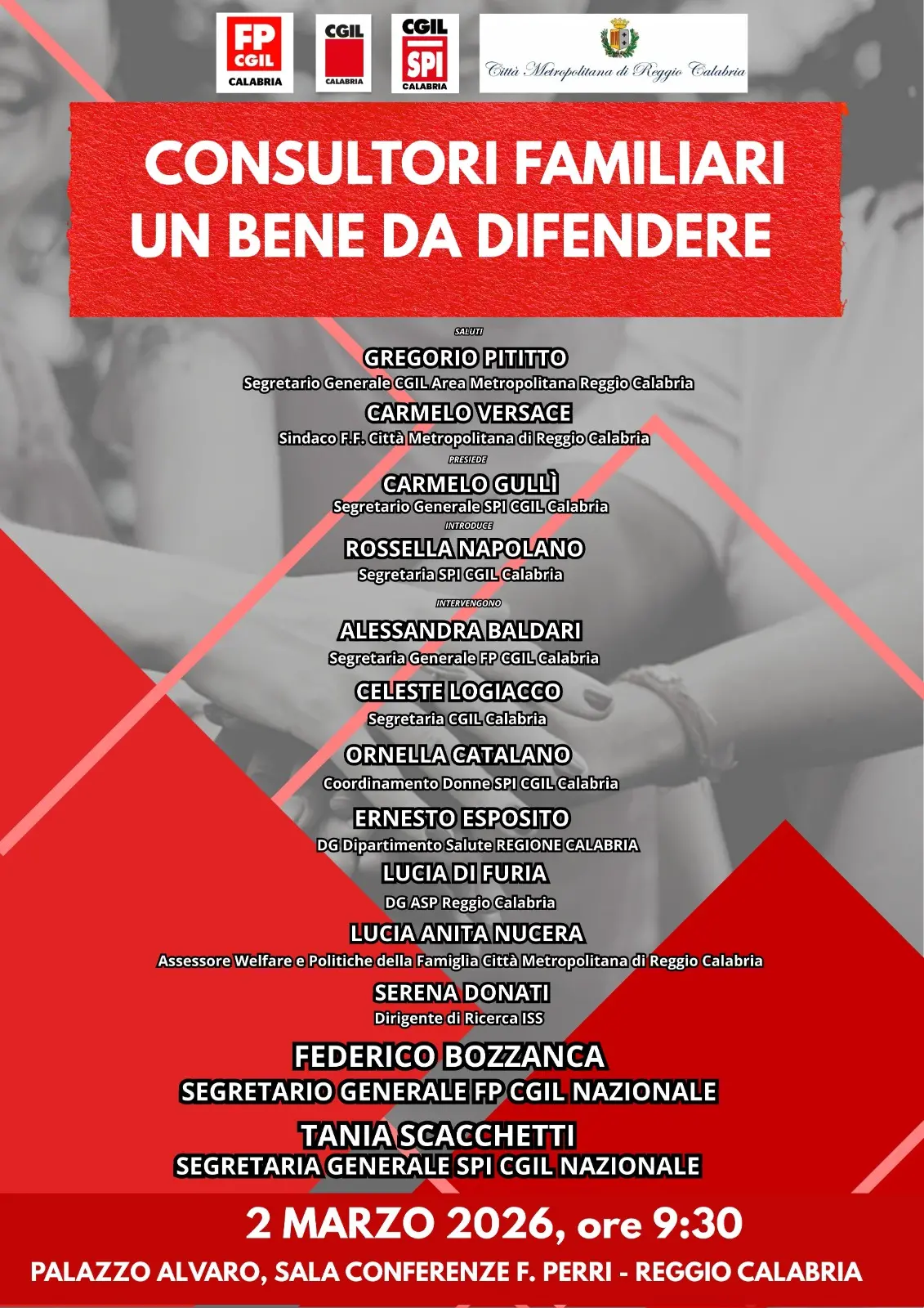 “Consultori un bene da difendere”,\u00A0a\u00A0Reggio l’iniziativa della Cgil\n