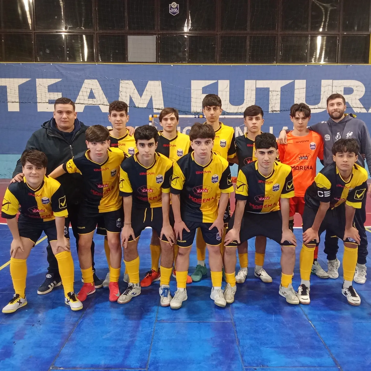 Under 17 della Cadi Antincendi Futura, undicesima vittoria consecutiva\n