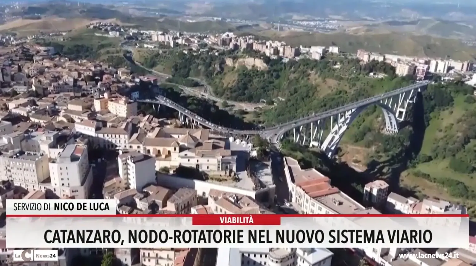 Catanzaro, nodo rotatorie nel nuovo sistema viario