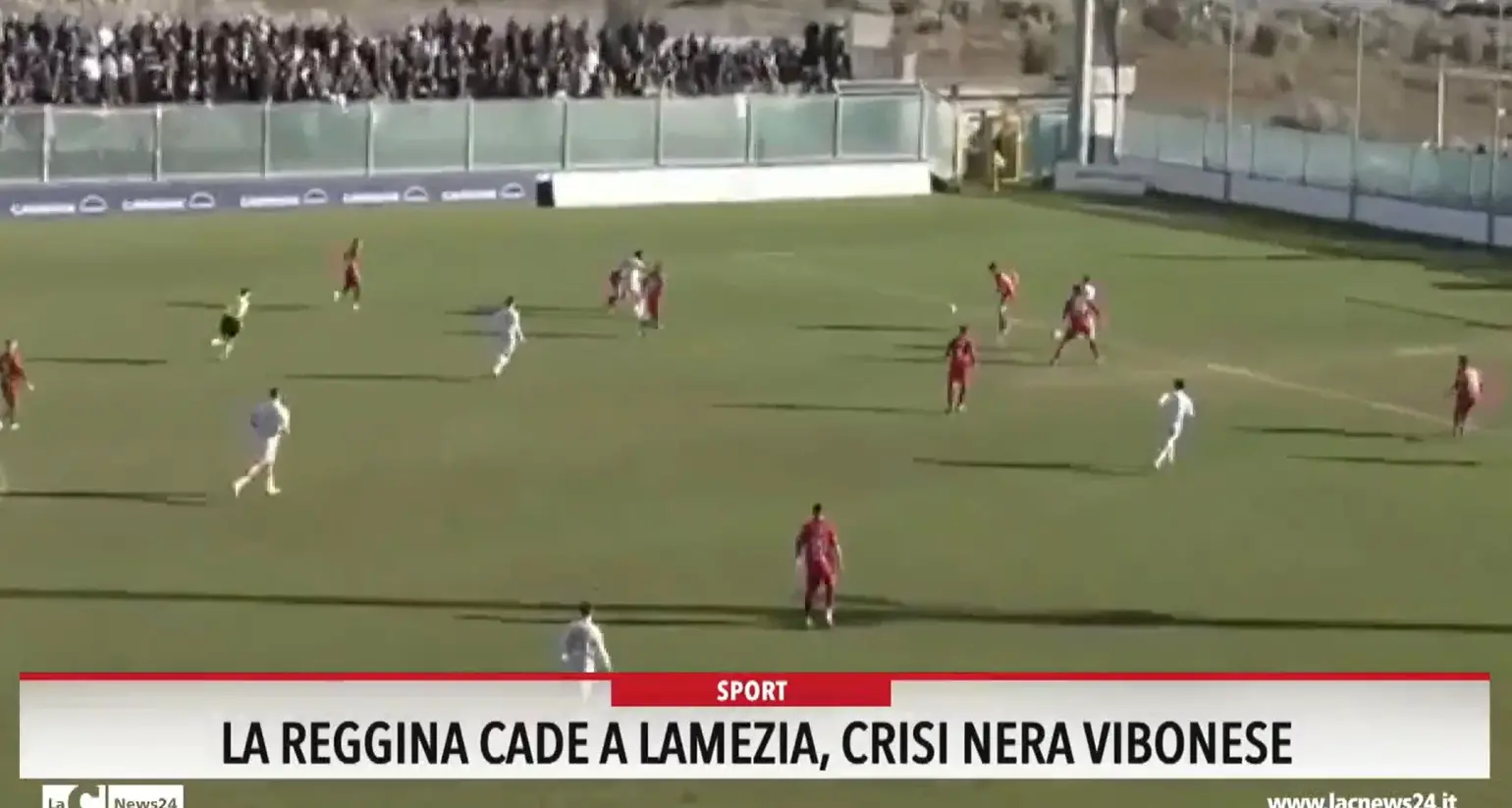 La Reggina cade a Lamezia. Crisi nera Vibonese