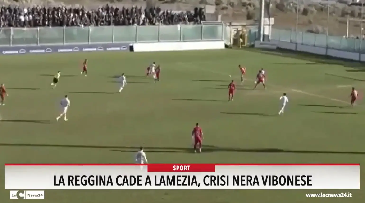 La Reggina cade a Lamezia. Crisi nera Vibonese