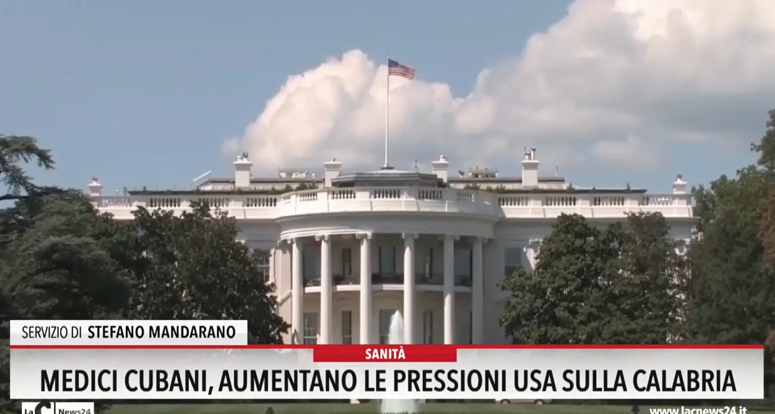 Medici cubani, aumentano le pressioni Usa sulla Calabria