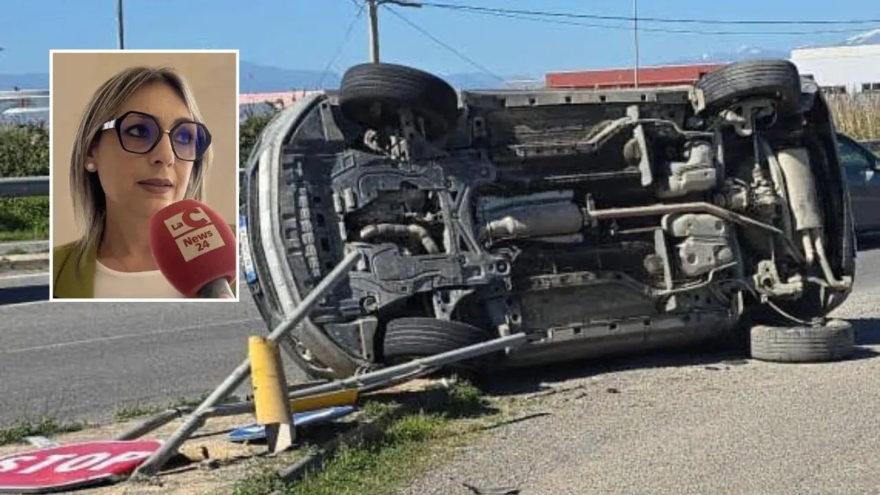 Corigliano Rossano: auto si ribalta sulla 106 ionica, ferita l’assessore Marinella Grillo\n