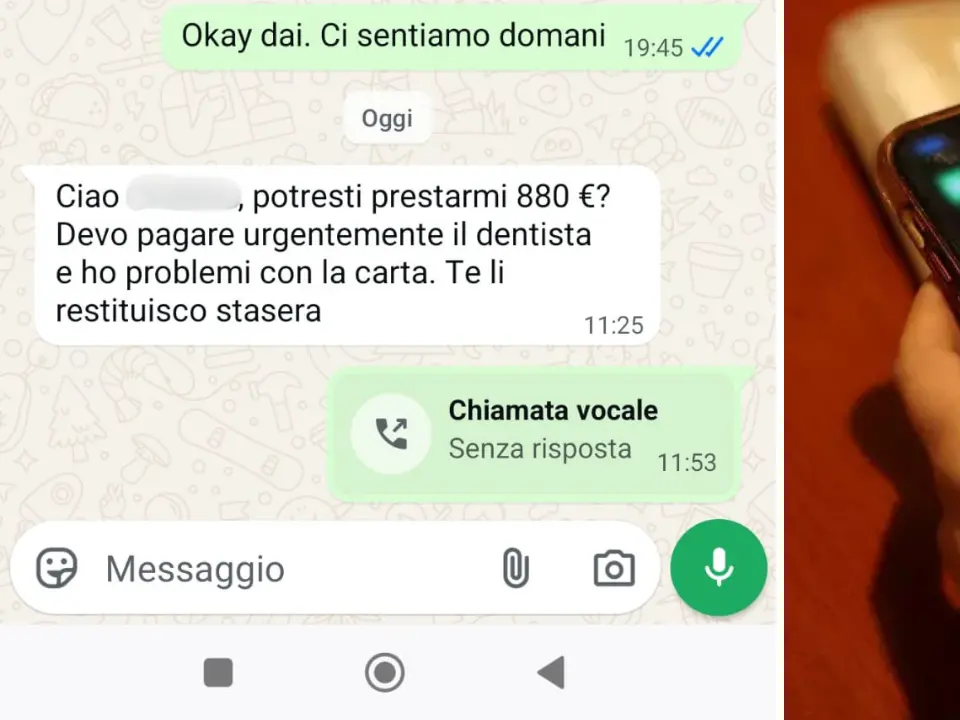 “Truffa del dentista” su WhatsApp, nel mirino anche il sindaco di Drapia: «Ecco come hanno raggirato me e i miei contatti»