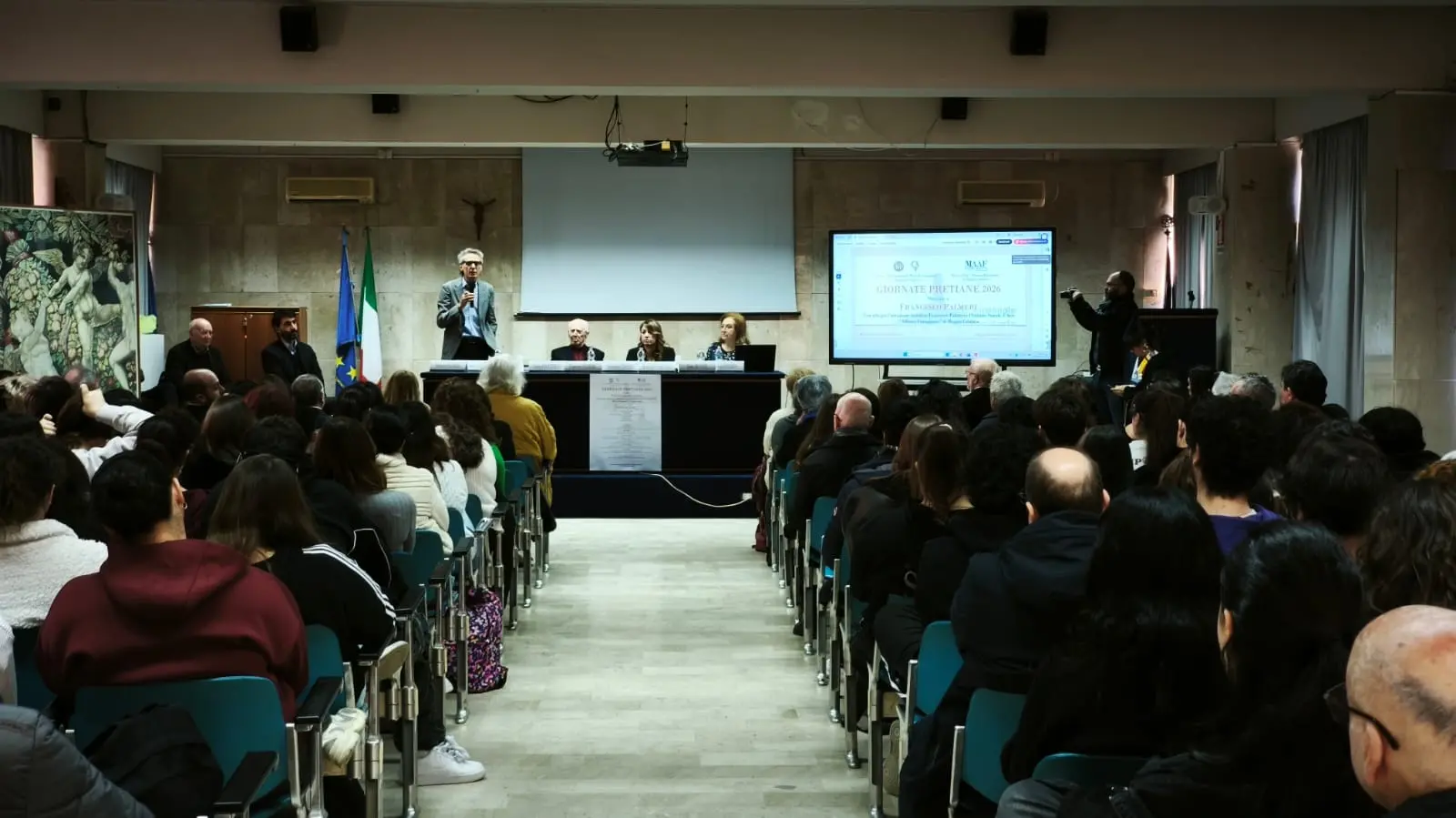 L'omaggio a Francesco Palmeri: il preside che ha custodito l’eredità di Alfonso Frangipane\n