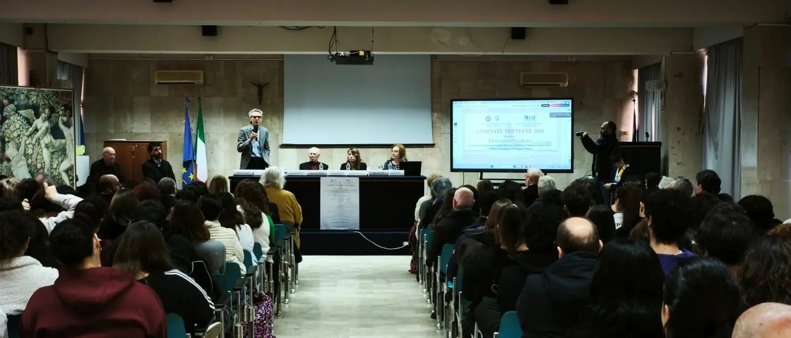 L'omaggio a Francesco Palmeri: il preside che ha custodito l’eredità di Alfonso Frangipane\n