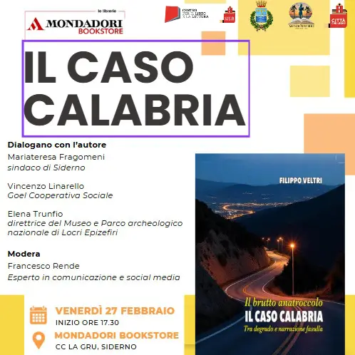 “Il brutto anatroccolo” e la sfida del racconto: Filippo Veltri rilegge la Calabria oltre stereotipi e narrazioni tossiche\n