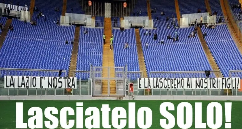 <p><span style=\"color:hsl(0, 75%, 60%);\">Spalti vuoti,</span> messaggio pieno: Cosenza apripista, ora anche Lazio e Torino</p>