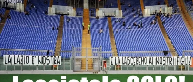 Spalti vuoti, messaggio pieno: Cosenza apripista,\u00A0ora anche Lazio e Torino\n