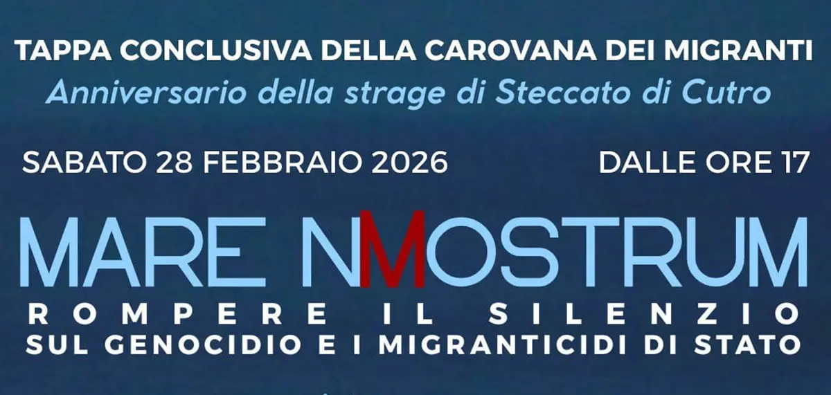 Mare Nostrum, al centro sociale Cartella la tappa conclusiva della\u00A0Carovana Migranti 2026\n