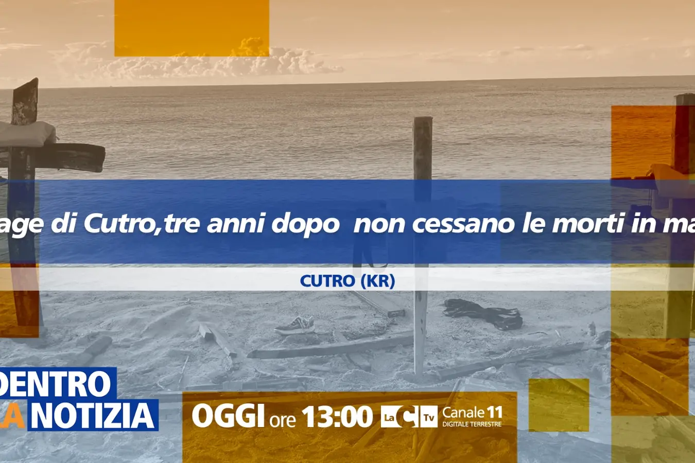 Strage di Cutro, tre anni dopo non cessano le morti in mare: approfondimento a Dentro la notizia\n