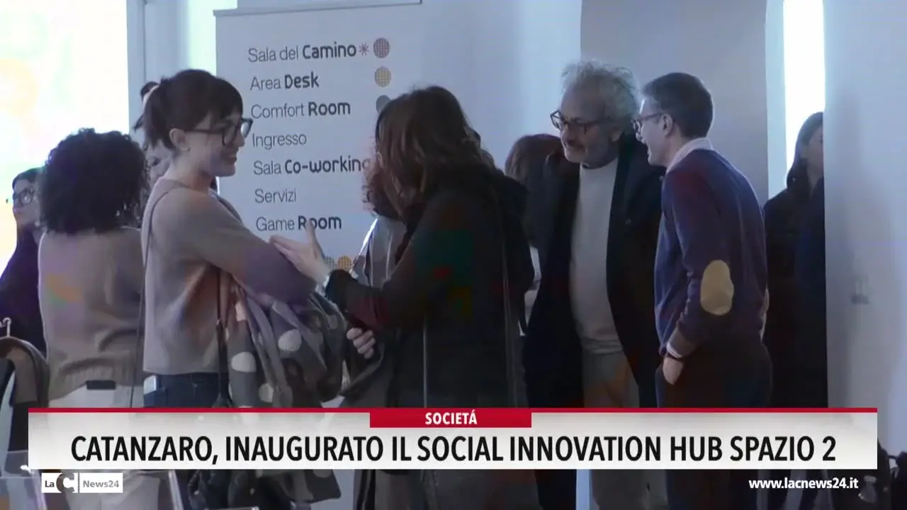 Catanzaro, inaugurato il Social innovation hub \"Spazio 2\"