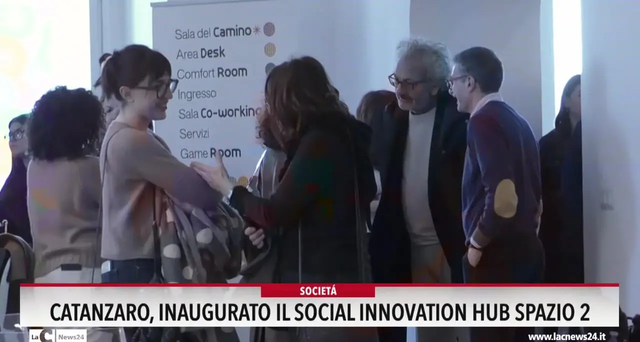 Catanzaro, inaugurato il Social innovation hub \"Spazio 2\"