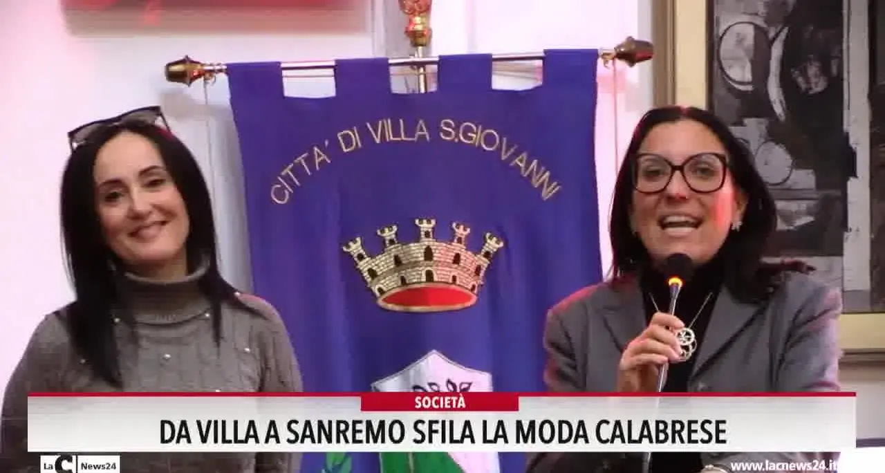 Da Villa a Sanremo sfila la moda calabrese