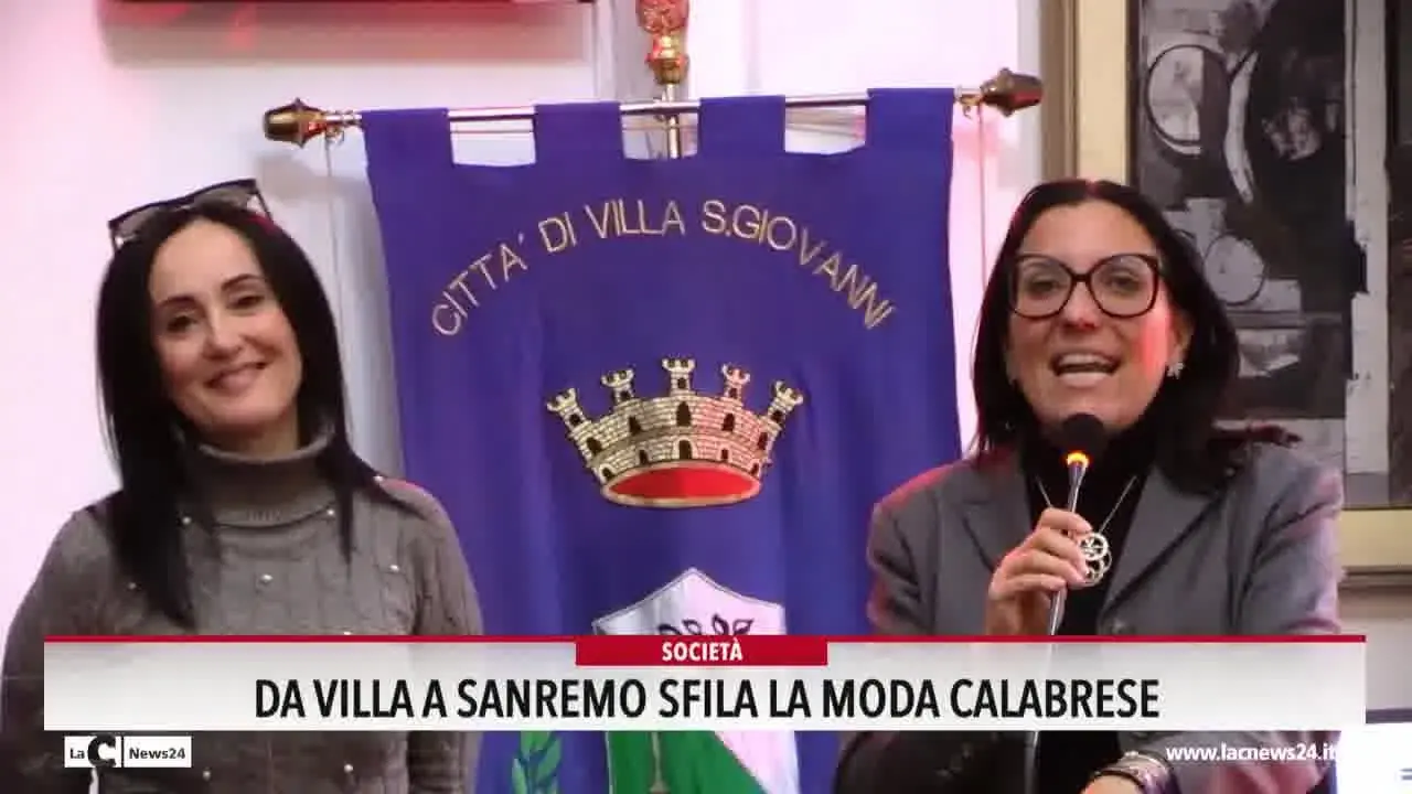 Da Villa a Sanremo sfila la moda calabrese