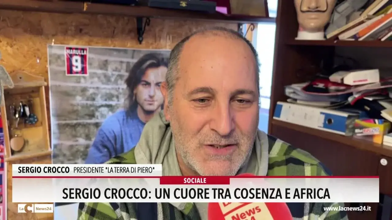 Sergio Crocco: un cuore tra Cosenza e Africa