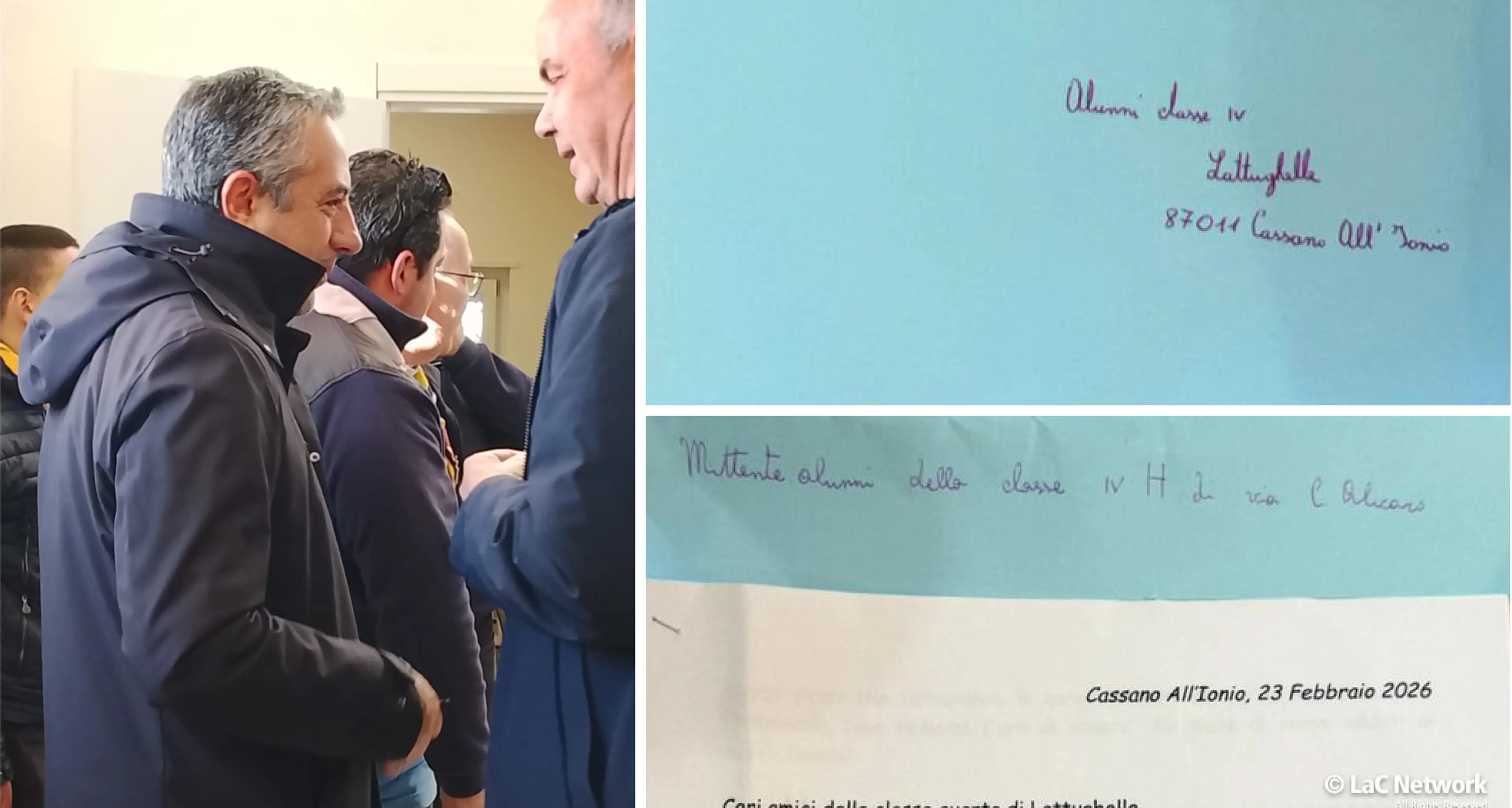La scuola di Lattughelle riapre dopo l’alluvione, lettera dei bimbi di Cassano ai coetanei:\u00A0«Il fango si asciuga, la solidarietà resta»\n
