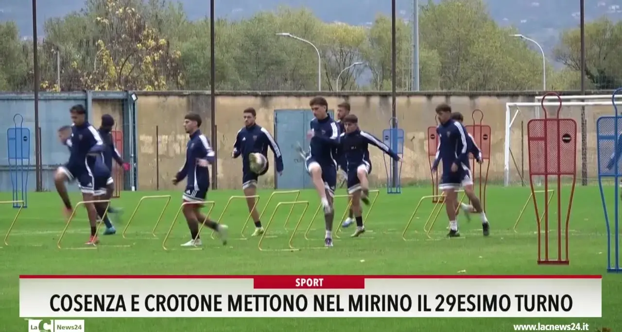 Cosenza e Crotone mettono nel mirino il 29esimo turno