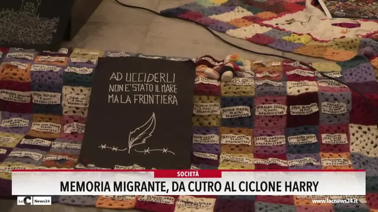 Memoria migrante, da Cutro al ciclone Harry