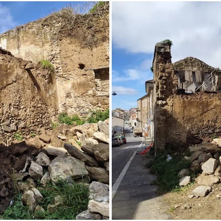 Vibo Valentia, rudere pericolante in\u00A0Scesa del Gesù: Romeo firma la chiusura della strada al transito\n