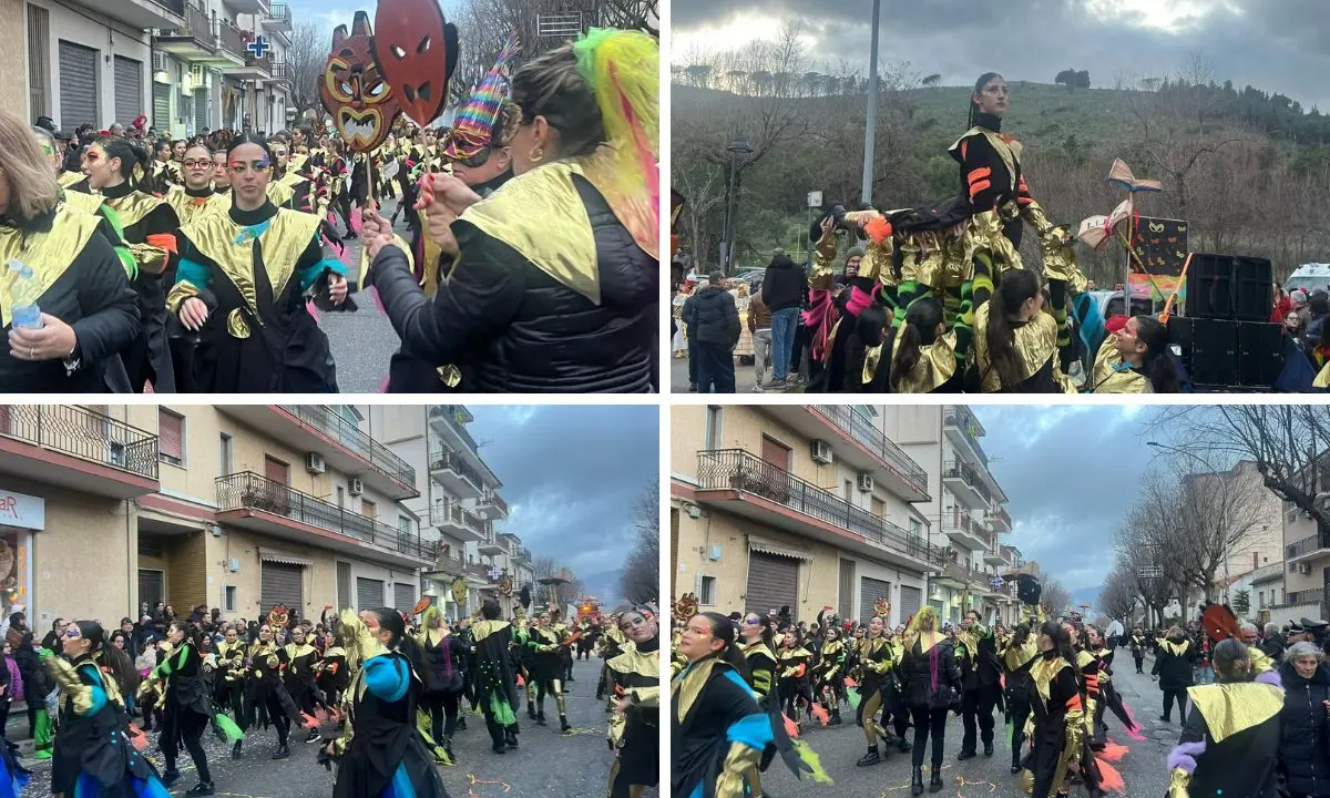 Castrovillari, il Polo liceale vince al Carnevale con Goya e un messaggio\n