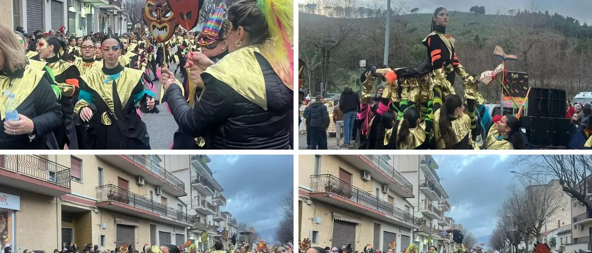 Castrovillari, il Polo liceale vince al Carnevale con Goya e un messaggio\n