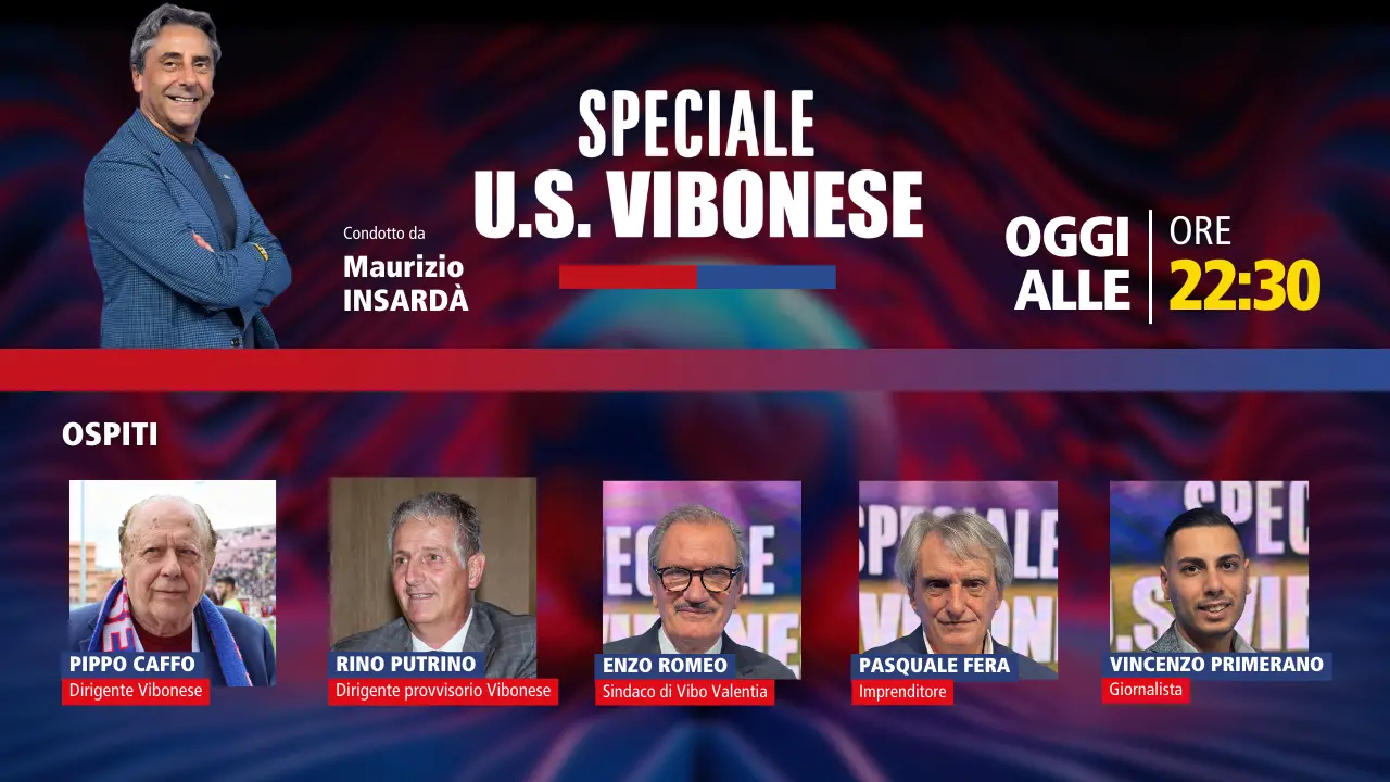 Speciale Vibonese, la crisi rossoblù sotto i riflettori di LaC Tv: appuntamento stasera alle 22.30\n