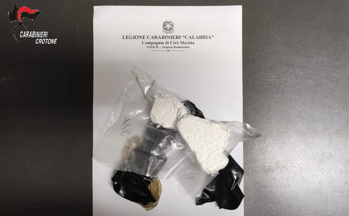 Cocaina a Crucoli, imprenditore di Cariati lascia il carcere e va ai domiciliari\n