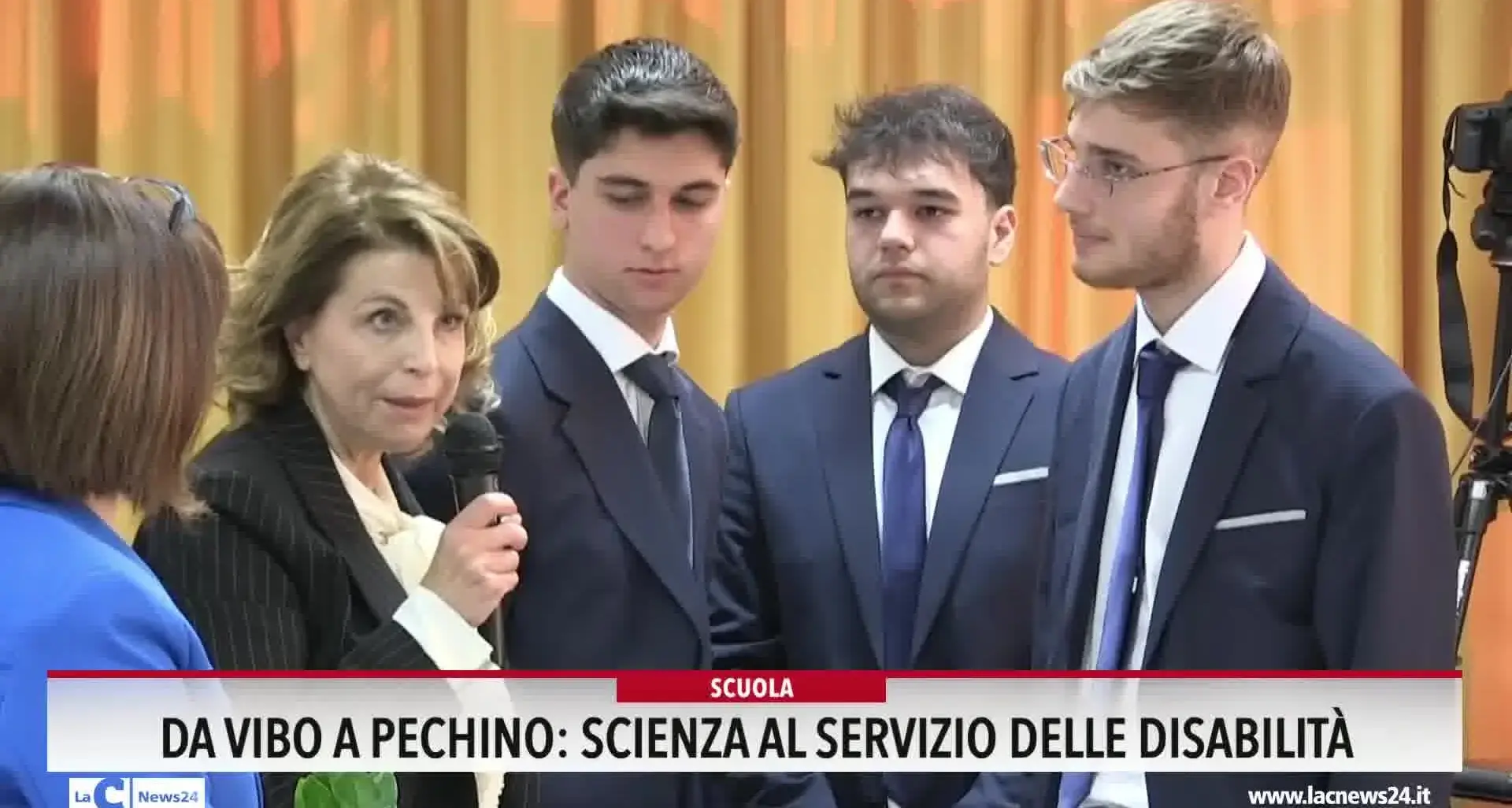 <p>Da Vibo a Pechino: scienza al servizio delle disabilità</p>