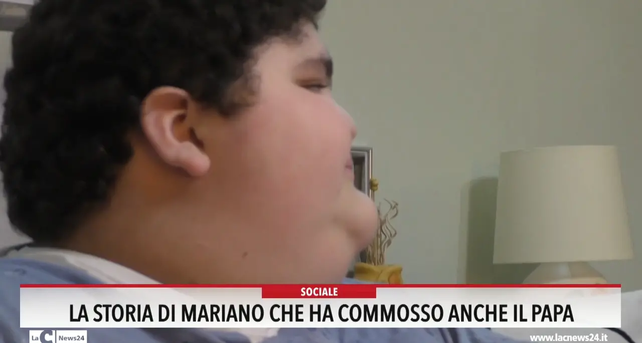 La storia di Mariano che ha commosso anche il Papa