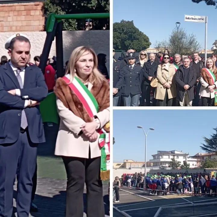 A Gioia Tauro\u00A0intitolata una piazza al giudice antimafia\u00A0Livatino,\u00A0il sindaco Scarcella: «Voglia di riscatto. Qui tanta gente perbene»\n