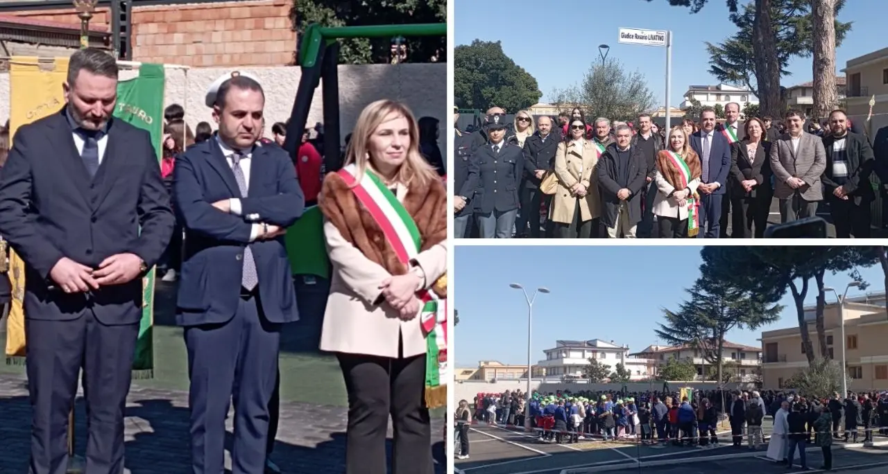 A Gioia Tauro\u00A0intitolata una piazza al giudice antimafia\u00A0Livatino,\u00A0il sindaco Scarcella: «Voglia di riscatto. Qui tanta gente perbene»\n