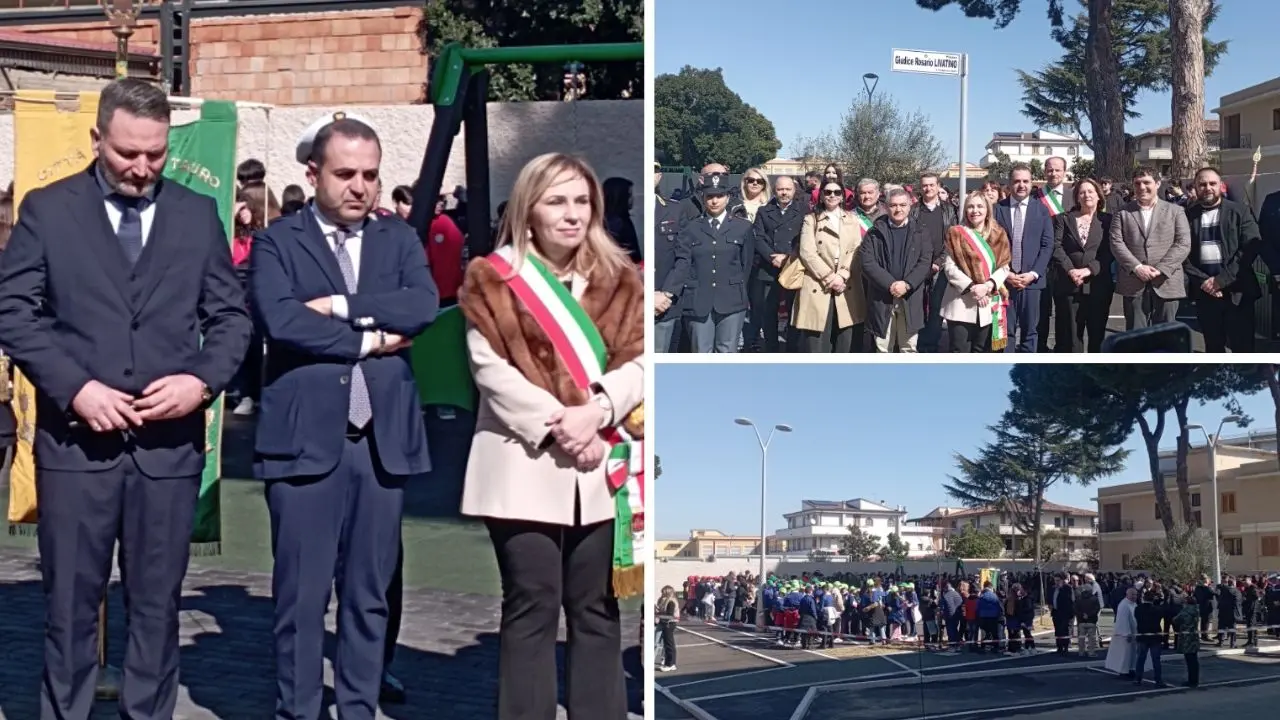 A Gioia Tauro\u00A0intitolata una piazza al giudice antimafia\u00A0Livatino,\u00A0il sindaco Scarcella: «Voglia di riscatto. Qui tanta gente perbene»\n