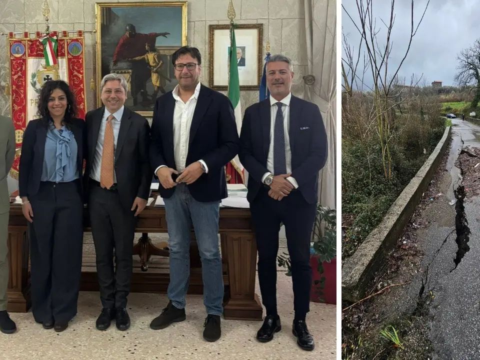Mendicino, Cerisano, Castrolibero e Marano: confronto istituzionale dopo il crollo sulla Sp 81