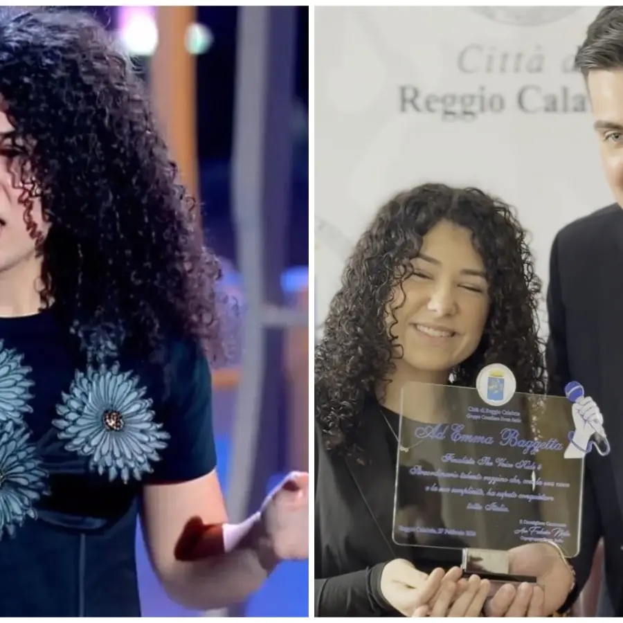 <p>Emma Baggetta torna nella sua Reggio, premiata la giovane finalista di The Voice Kids 4 </p>