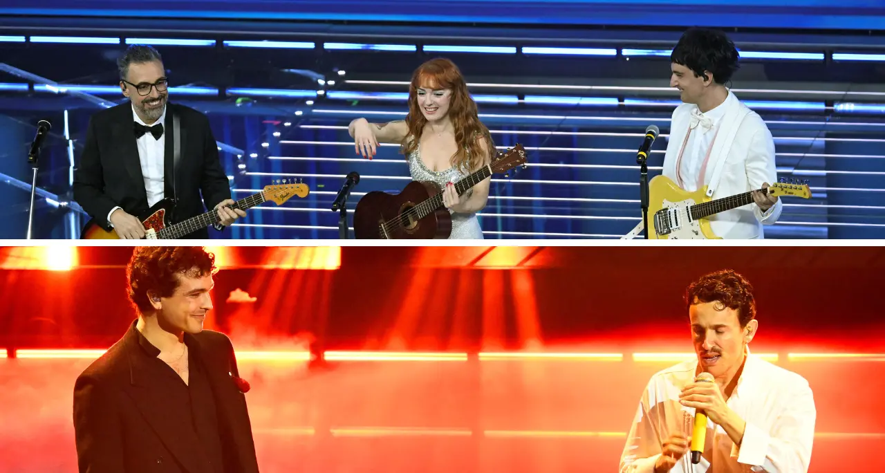 Aiello e Brunori Sas: la Calabria che vibra sul palco di Sanremo\n